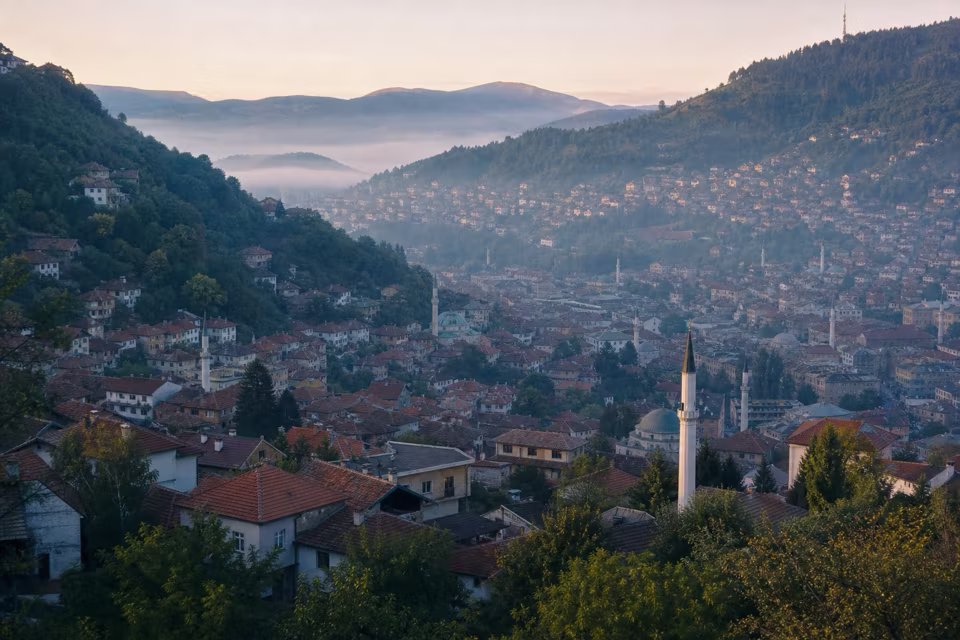Bosna Hersek'ten bir manzara