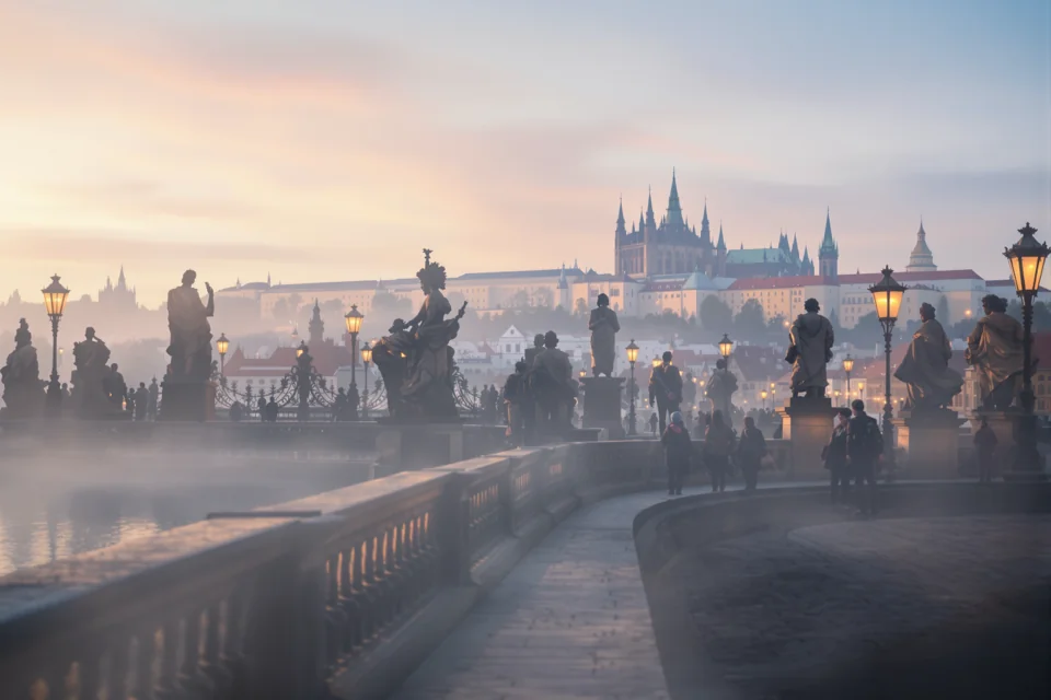 Charles Bridge and Prague Castle