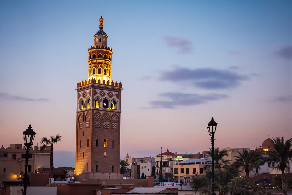 Koutoubia minaresi, Marakeş
