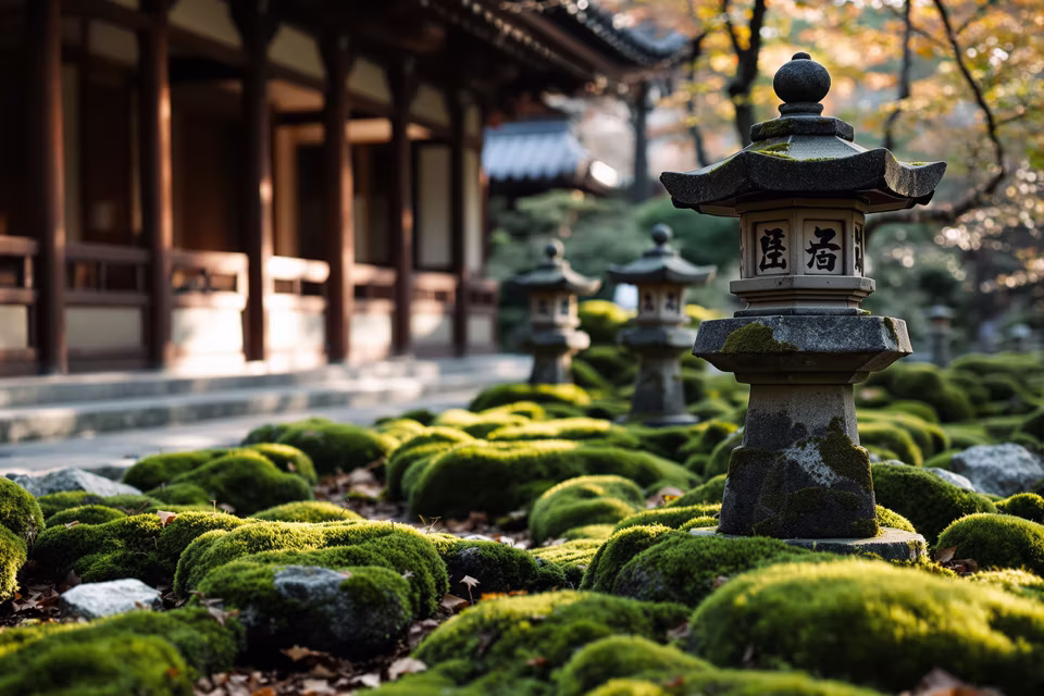 Japonya'dan bir manzara