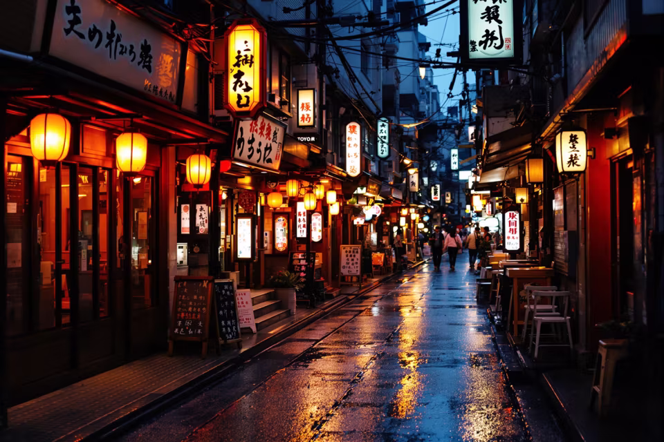 Japonya'dan bir manzara