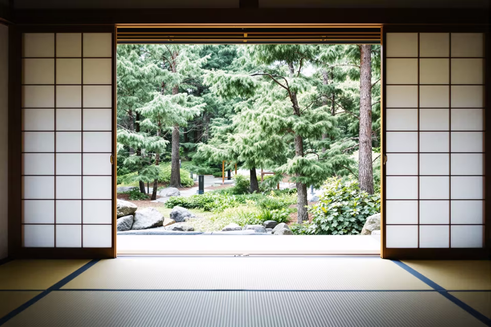 Japonya'dan bir manzara