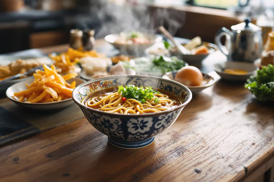 Japonya'dan bir manzara