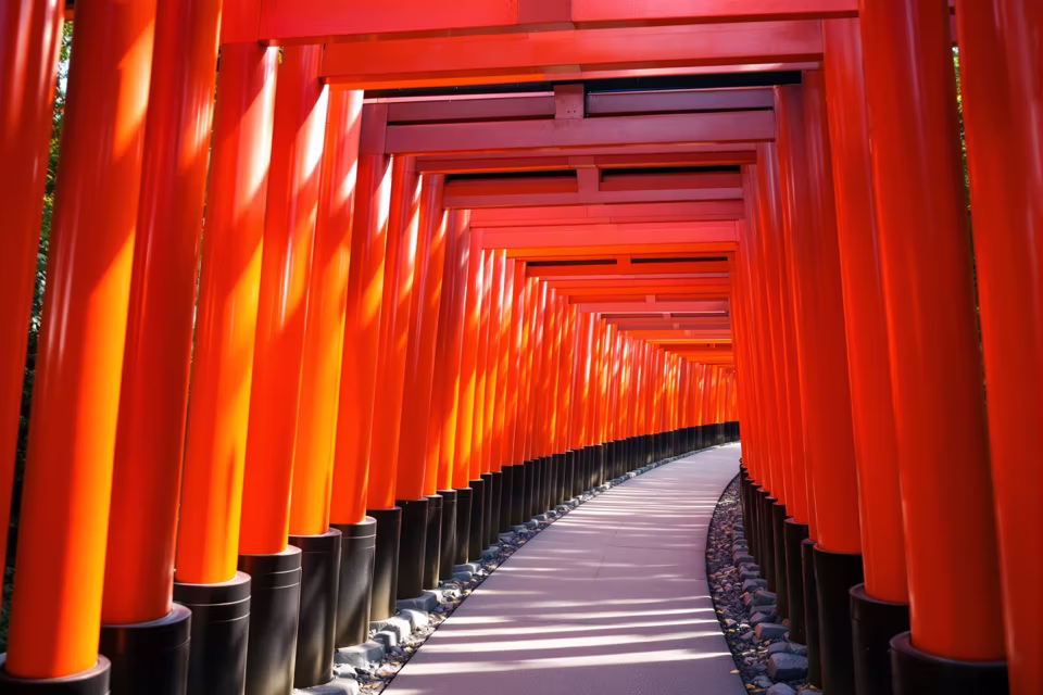 Fushimi Inari torii tüneli, Kyoto