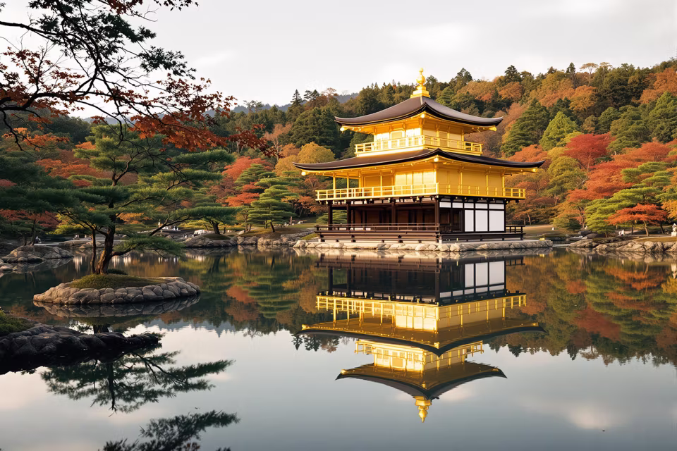 Kinkaku-ji, Altın Köşk
