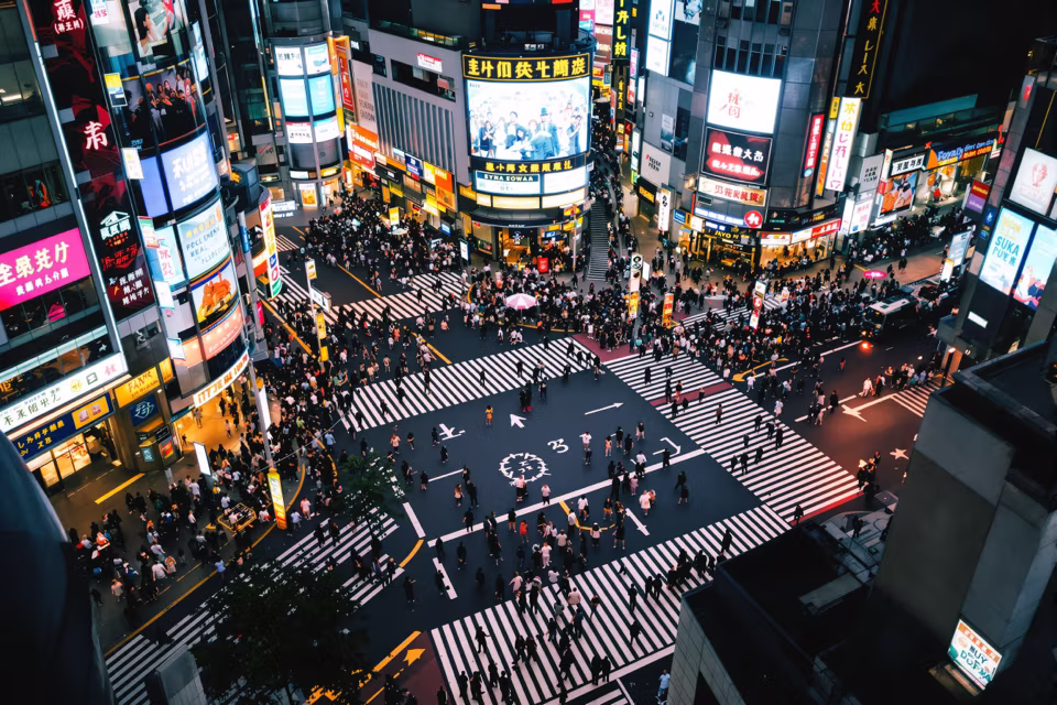 Shibuya kavşağı, Tokyo