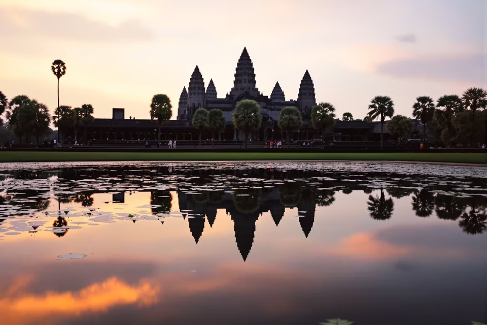 Angkor Wat, gün doğumu