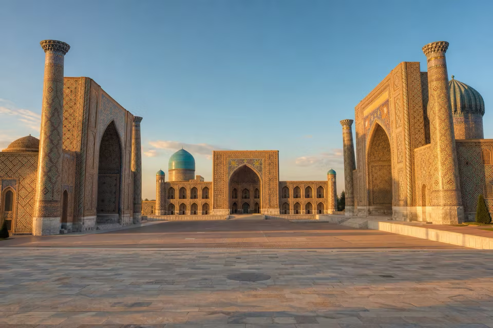 Özbekistan'dan bir manzara