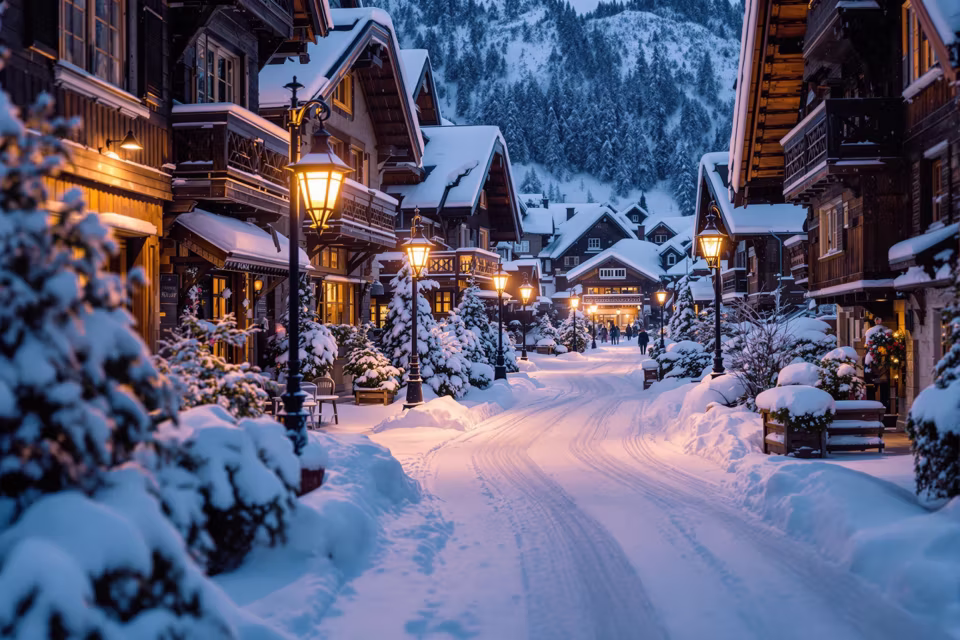 Aspen'den bir manzara