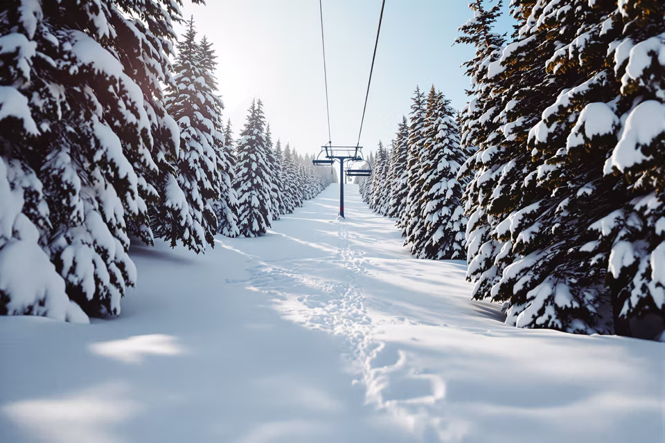 Aspen'den bir manzara