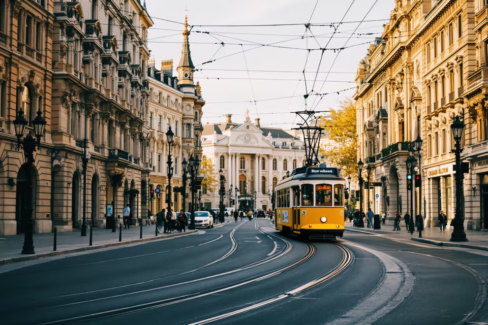 Budapeşte'den bir manzara