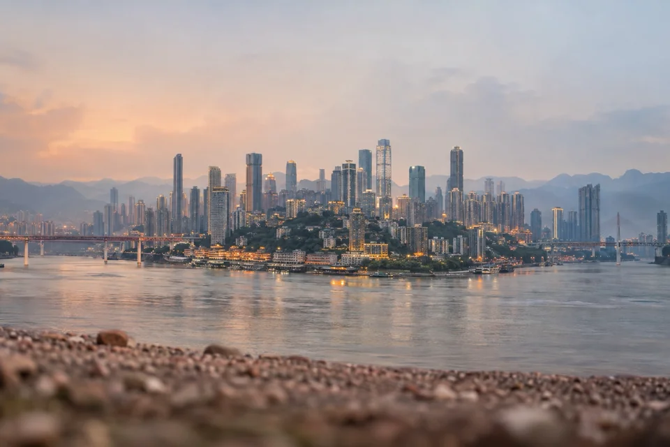 The hillside city of Chongqing where two rivers meet
