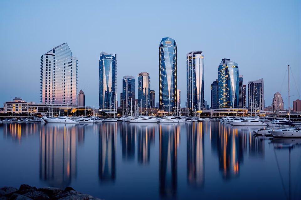 Dubai'den bir manzara