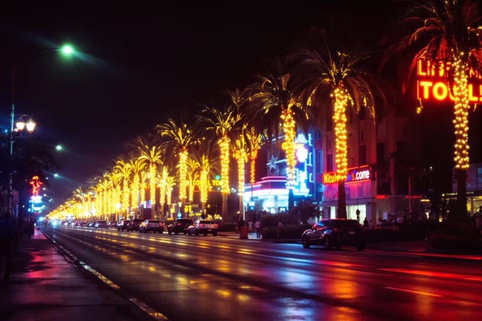 Las Vegas'tan bir manzara