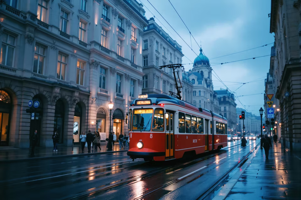 Prag'dan bir manzara