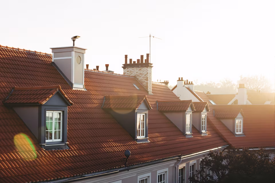Prag'dan bir manzara