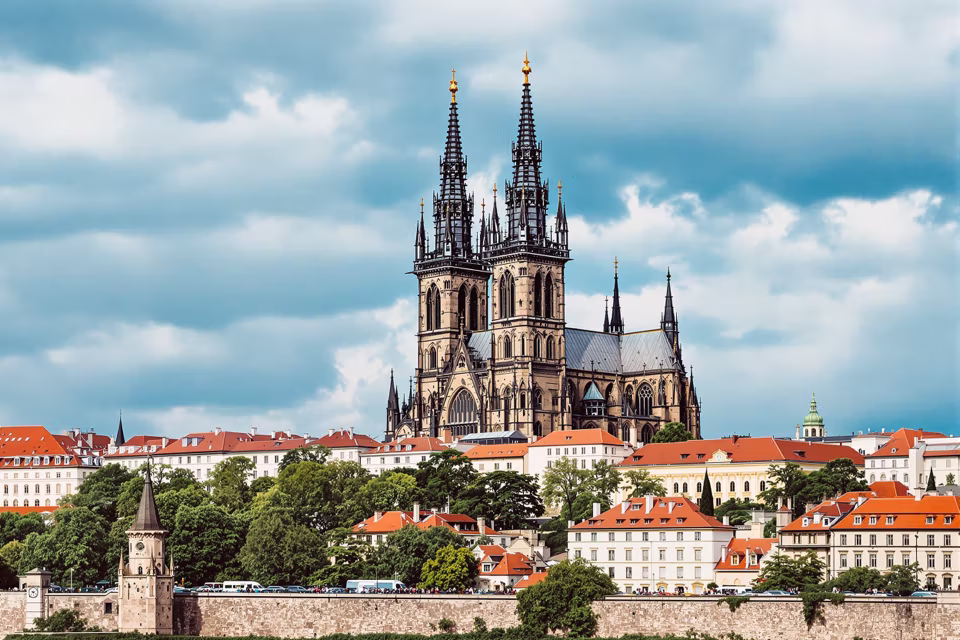Prag'dan bir manzara