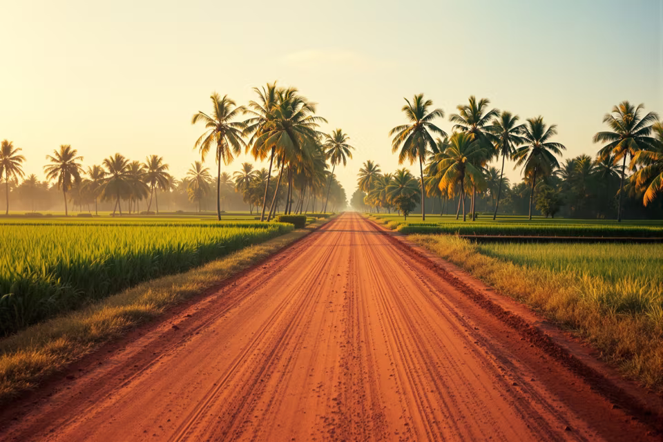 Siem Reap'tan bir manzara