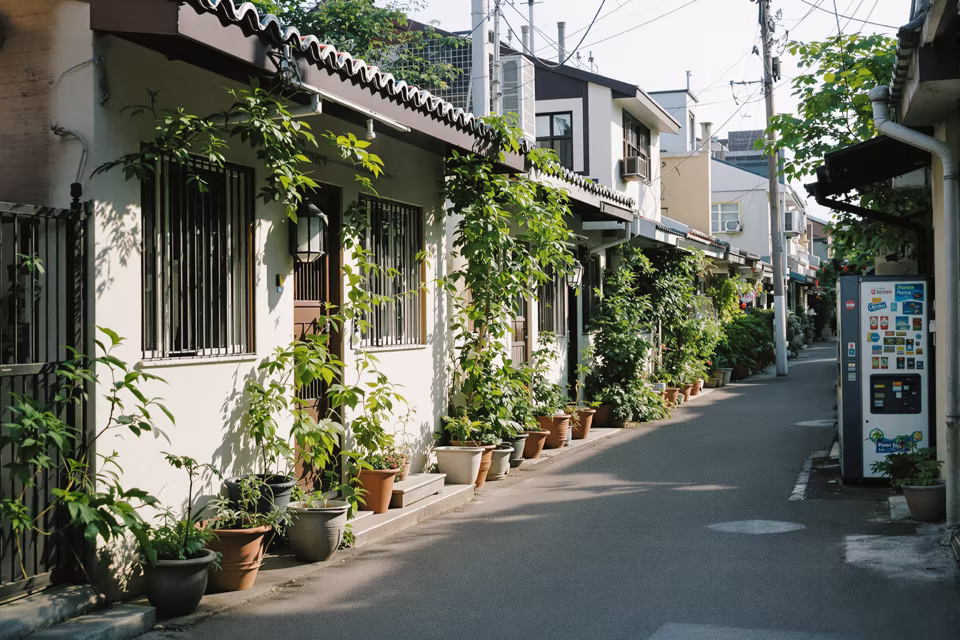 Tokyo'dan bir manzara
