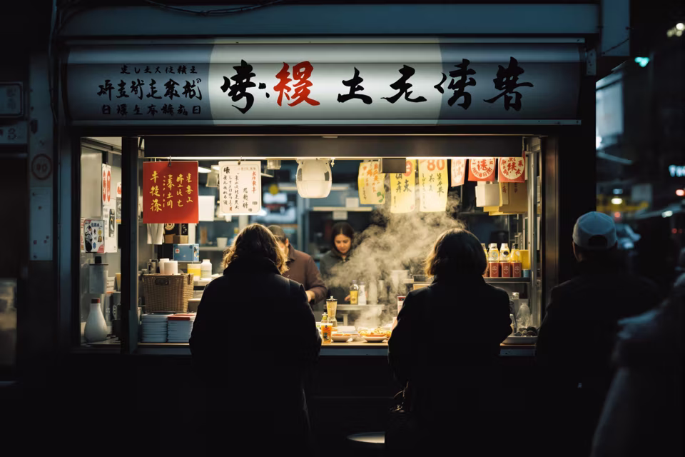Tokyo'dan bir manzara
