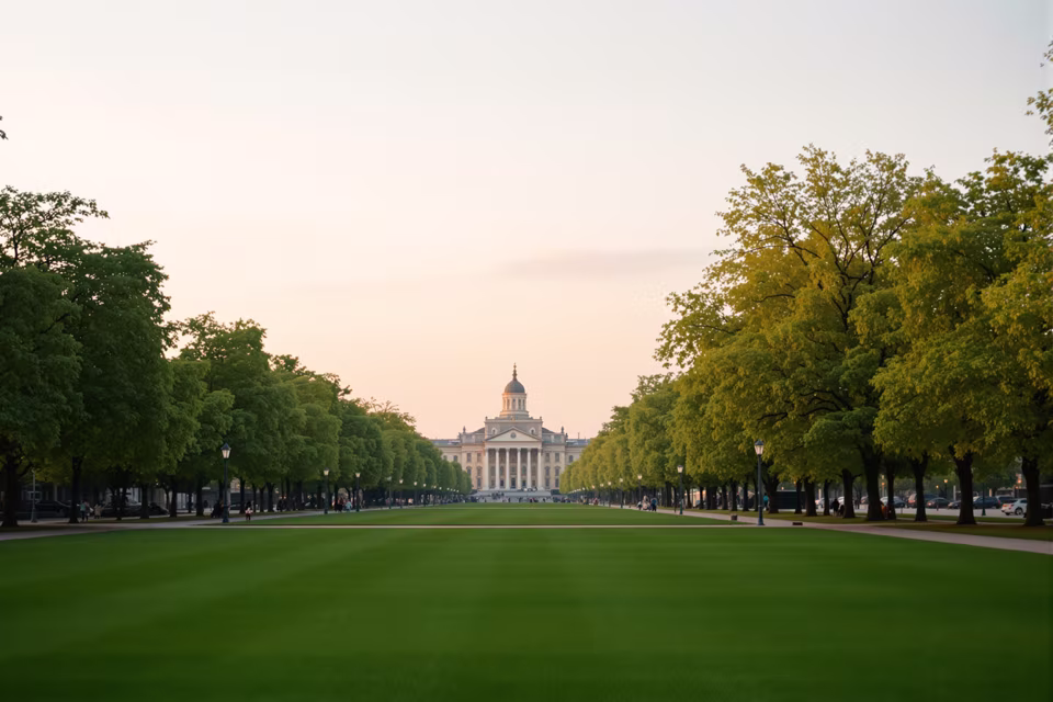 Washington D.C.'dan bir manzara