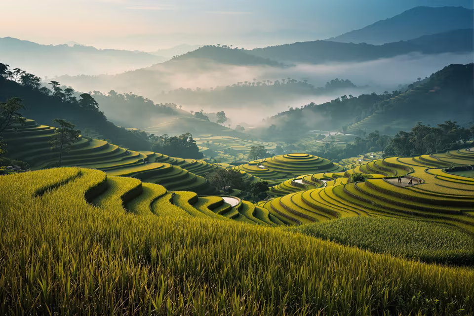 Tayland'dan bir manzara