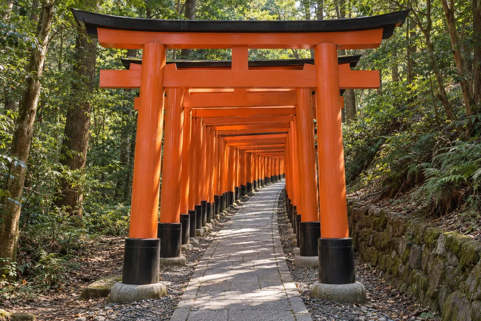 Fushimi Inari toriileri, Kyoto