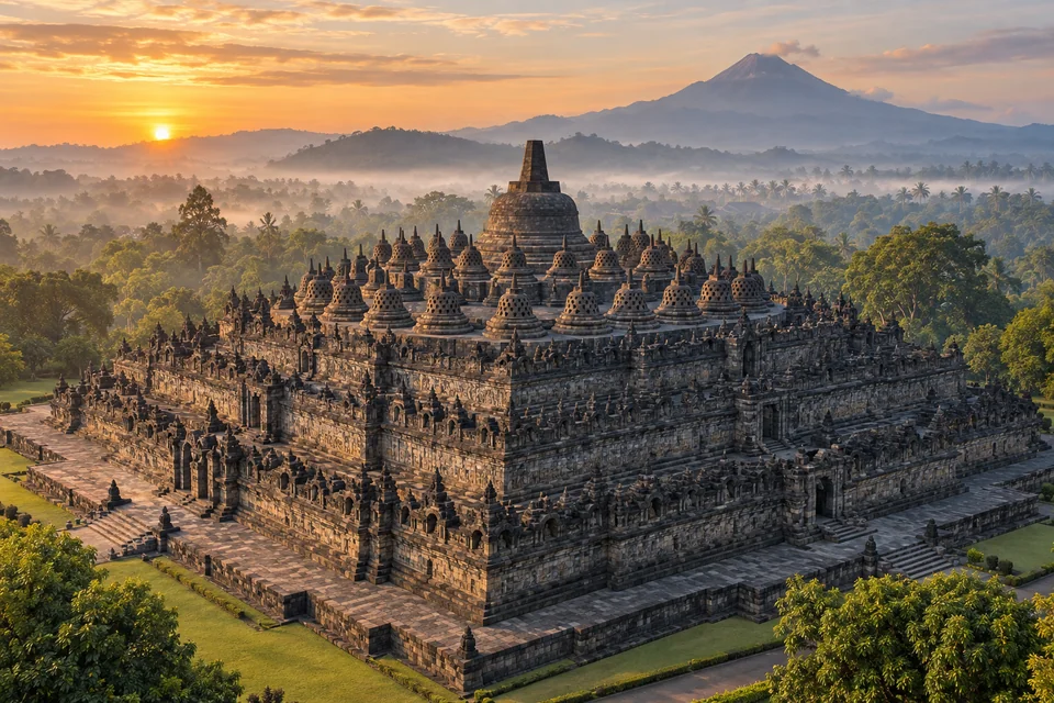 Borobudur Tapınağı, Yogyakarta