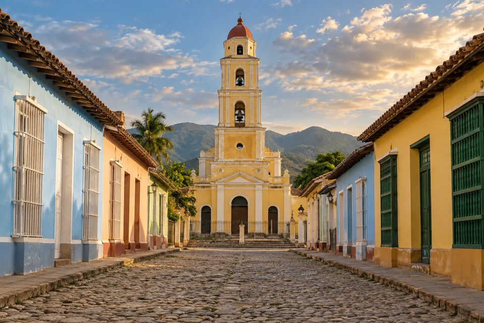 The colonial town of Trinidad