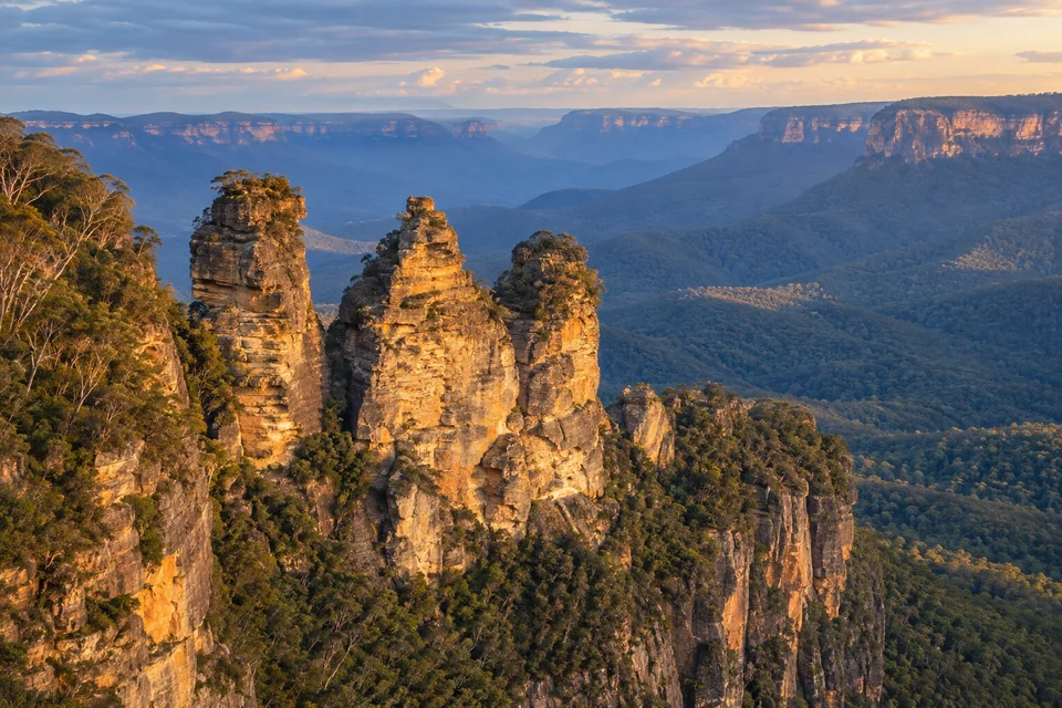 Üç Kız Kardeş kayaları, Blue Mountains