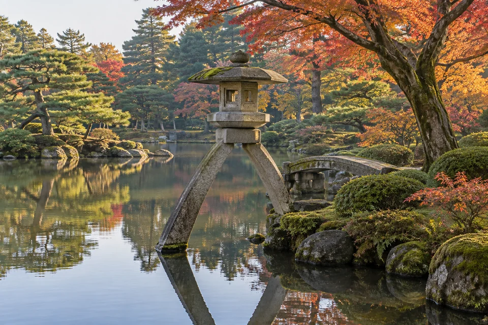Kenroku-en Bahçesi, Kanazawa