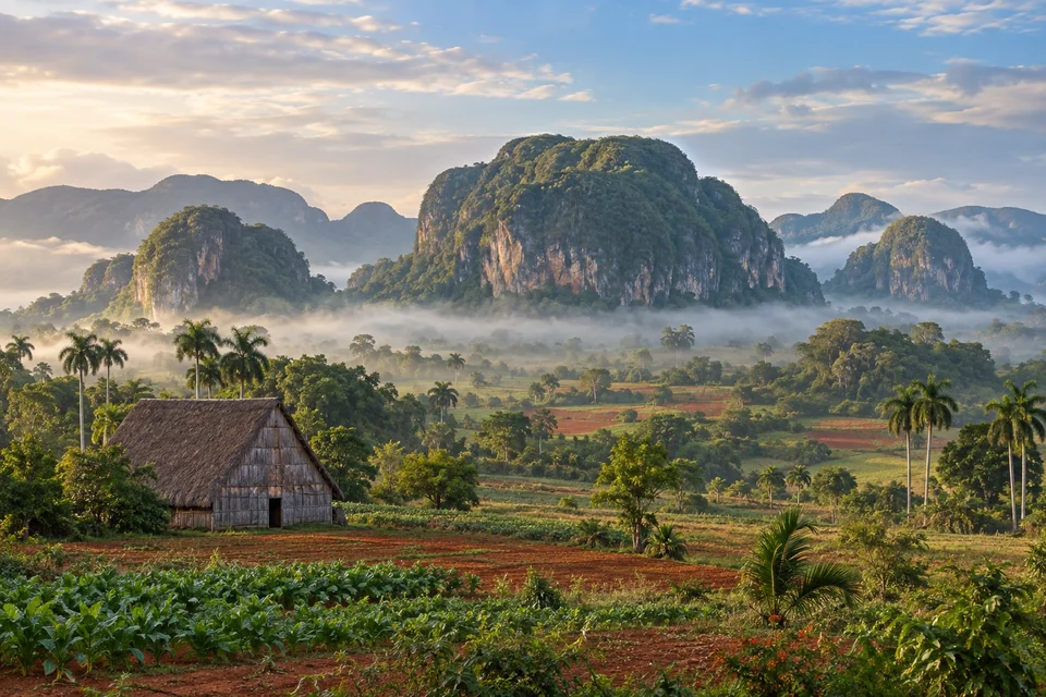 The Vinales Valley in Cuba