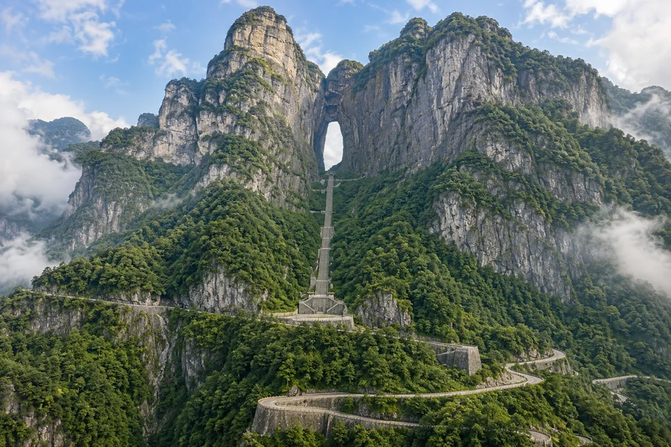 Tianmen Dağı, Cennet Kapısı, Zhangjiajie