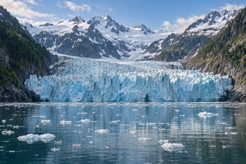 Kenai Fiyortları buzulu, Alaska