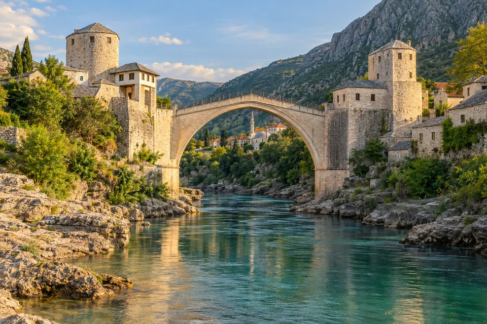 The Old Bridge (Stari Most) in Mostar