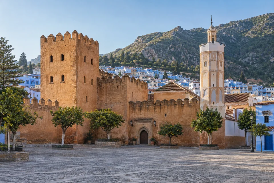 The kasbah of Chefchaouen