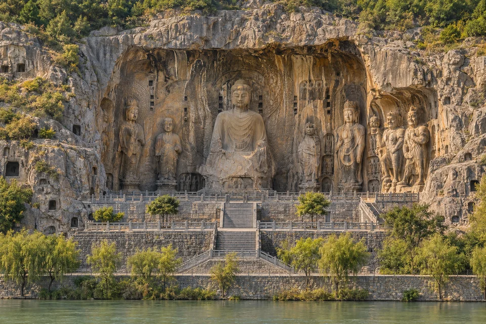 Longmen Mağaraları, Luoyang