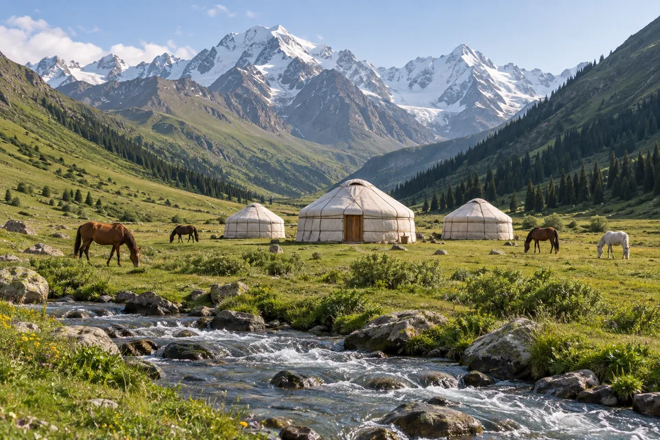 Horse Safari in the Tian Shan Mountains