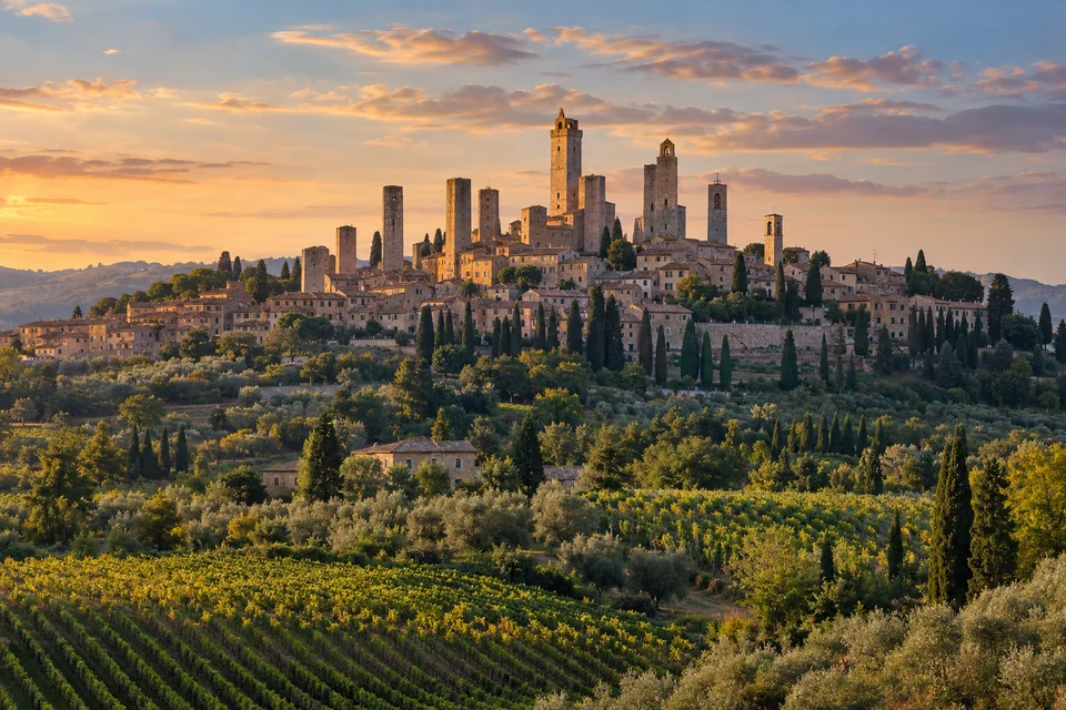 San Gimignano kuleleri