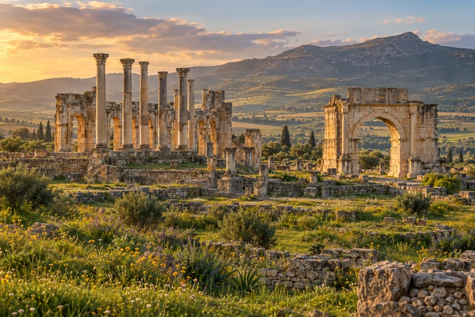 Volubilis Roma kalıntıları