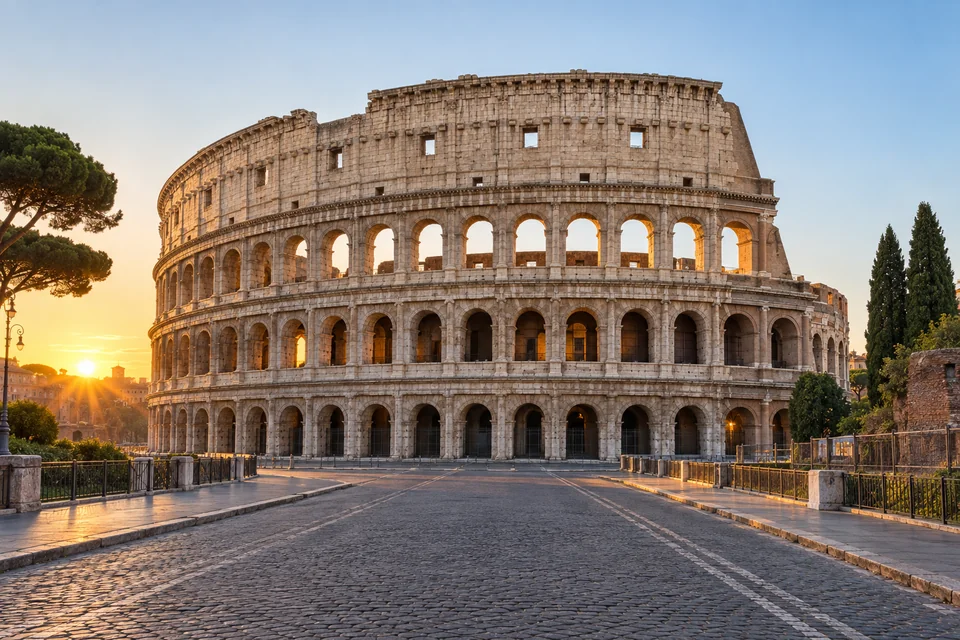 The Colosseum in Rome