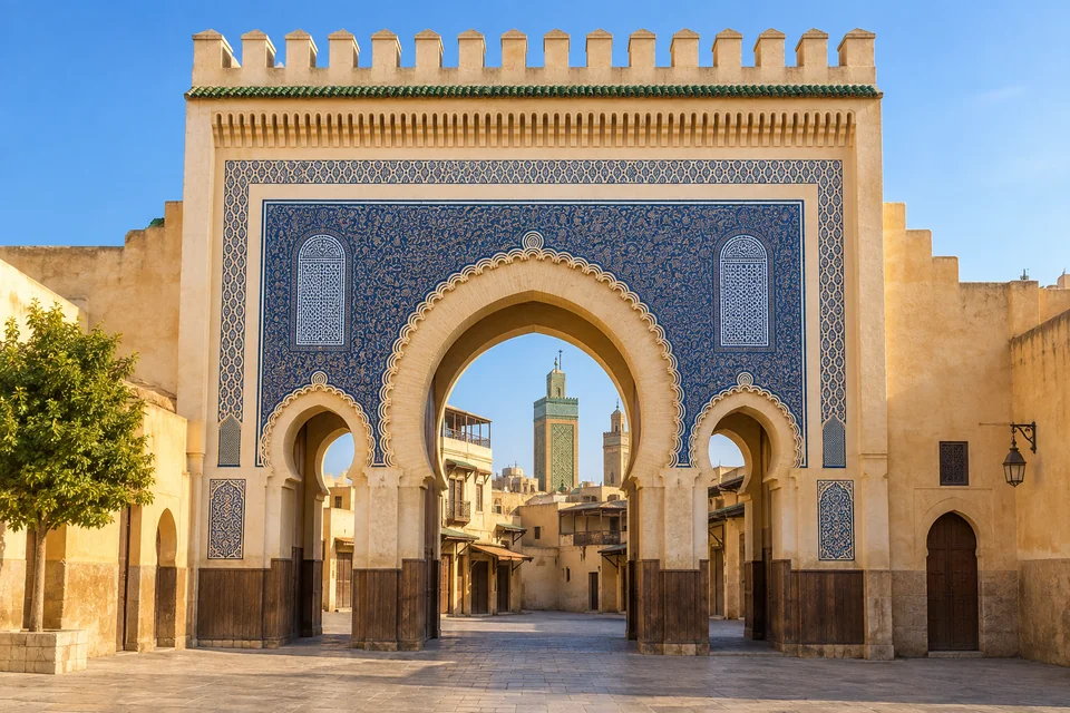 Fes, Bab Bou Jeloud