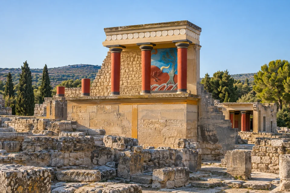 Knossos Sarayı, Girit