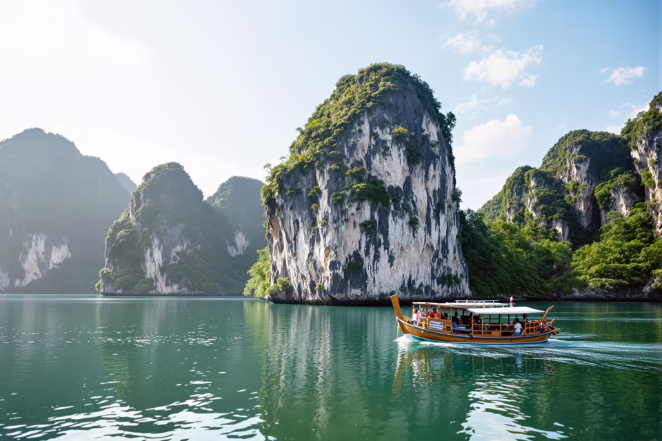 Vietnam'dan bir manzara