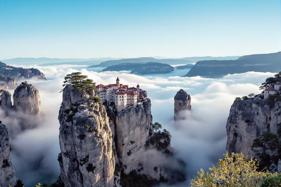 Meteora manastırları