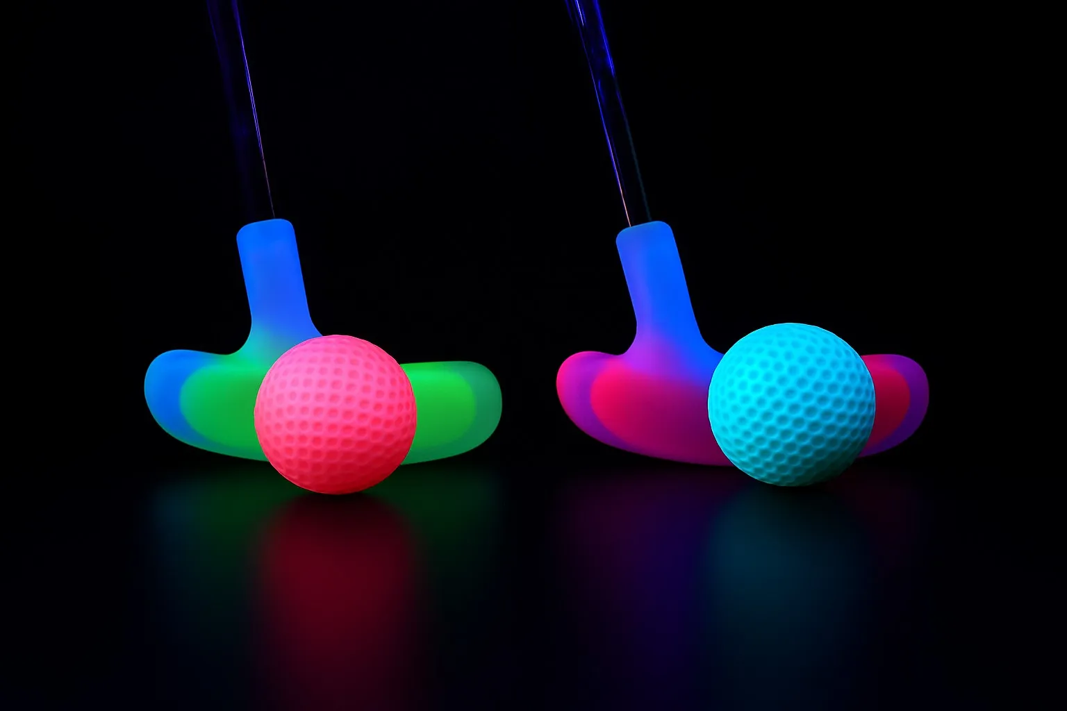3D Blacklight Minigolf Dubai