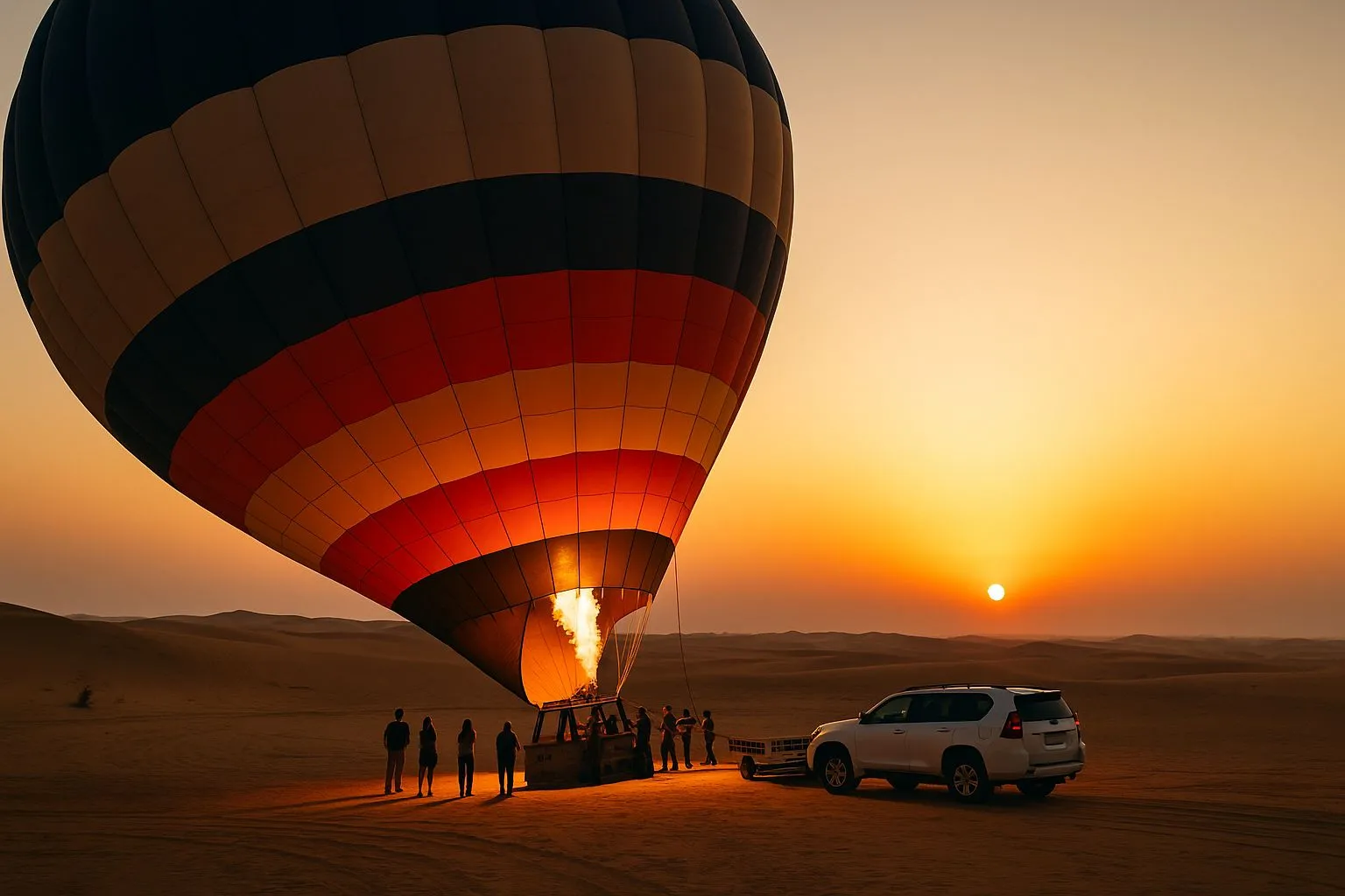 Hot Air Balloon Flights Dubai