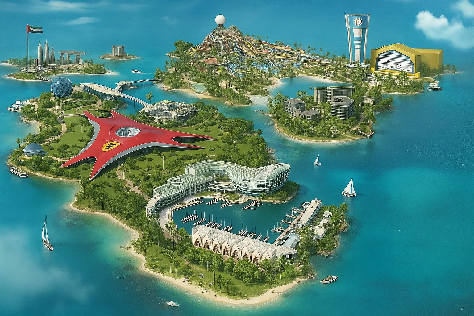 Yas Island Abu Dhabi Multi Park Pass