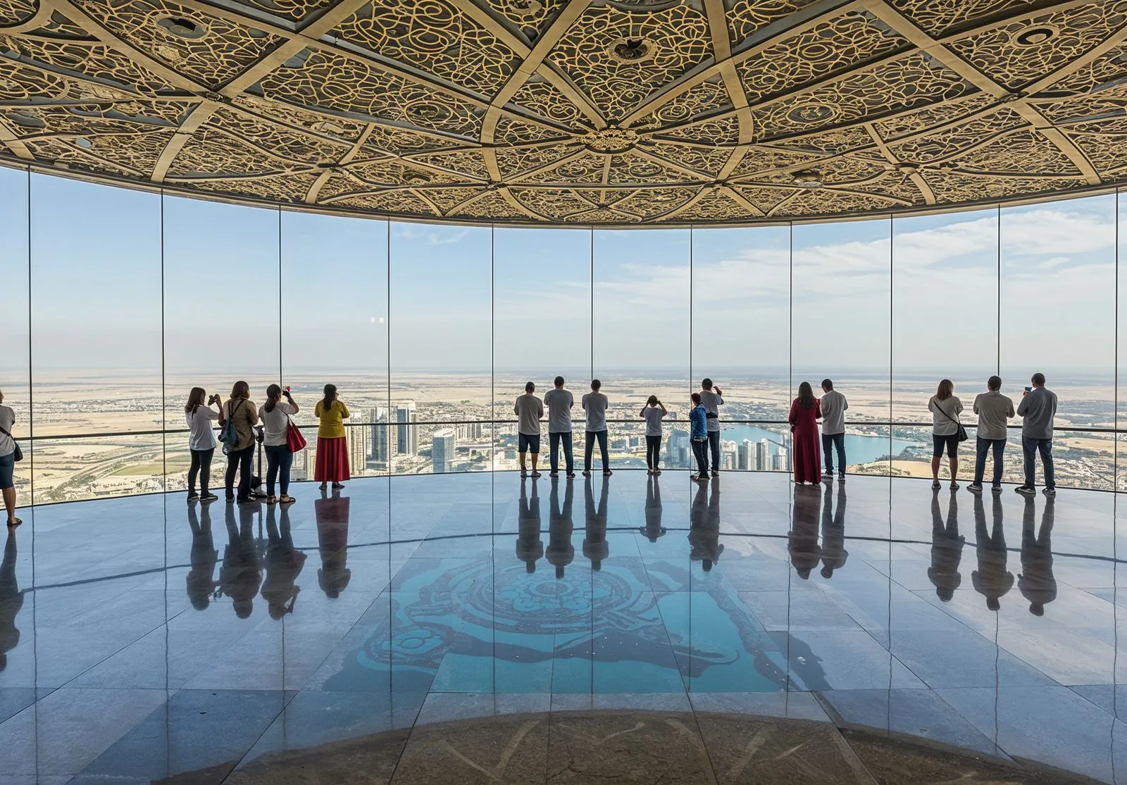 Burj Khalifa, At The Top Gold (Level 148)