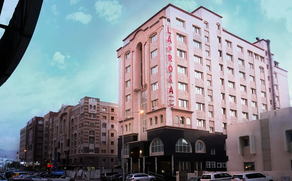 A photograph of La Rosa Hotel
